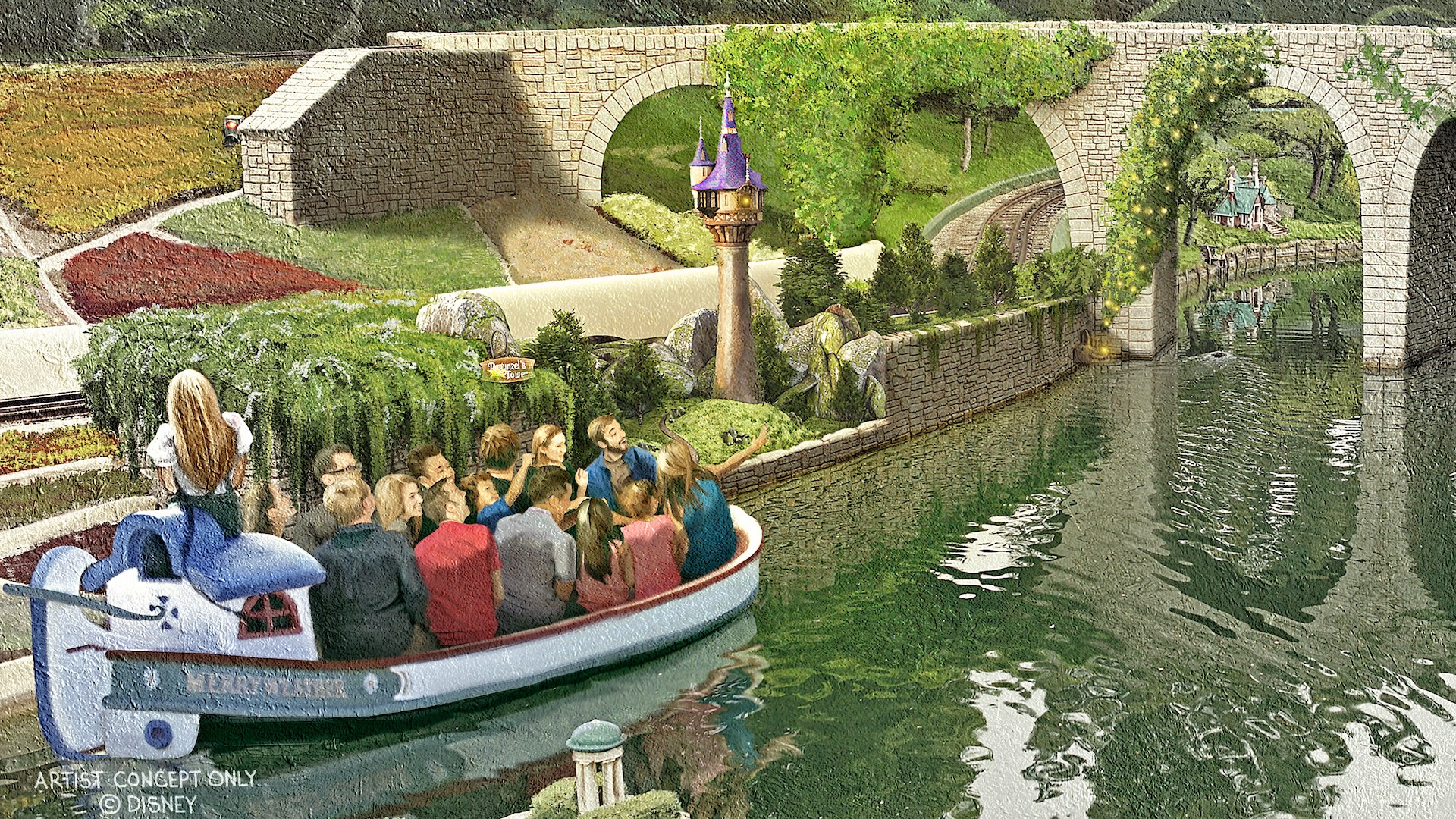 Rapunzels Tower Coming to Disneylands Storybook Land