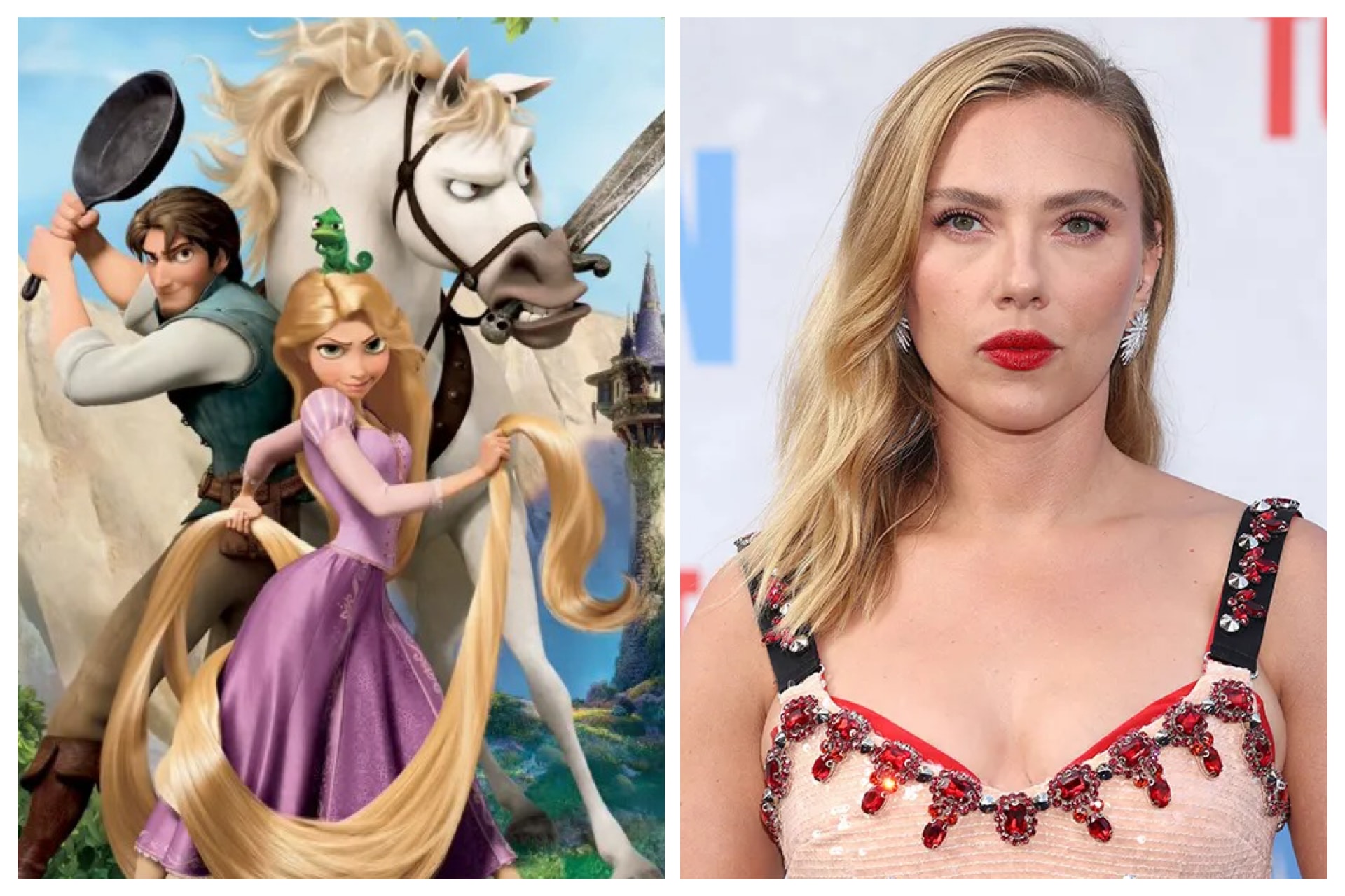 Live Action Tangled Scarlett Johansson
