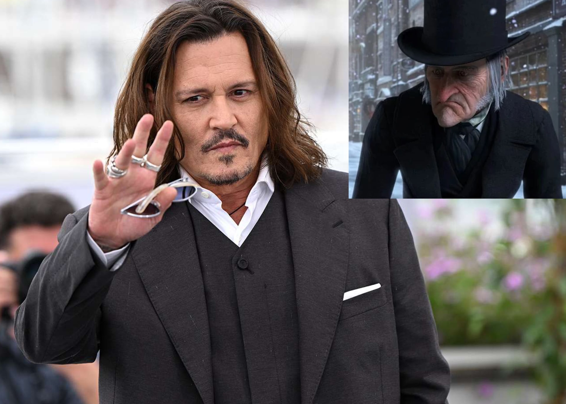 Johnny Depp Scrooge