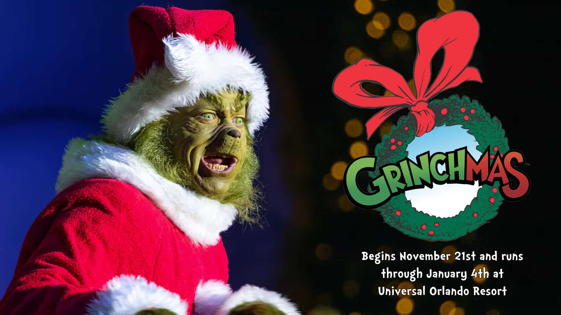 Who ville Comes to Life Grinchmas Begins Nov 21 at Universal Orlando