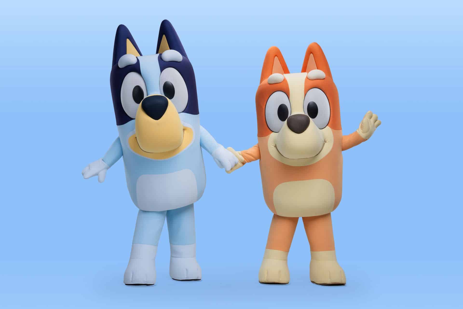 Bluey and bingo at disney world 2026