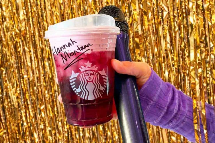 New Hannah Montana Drink at Starbucks
