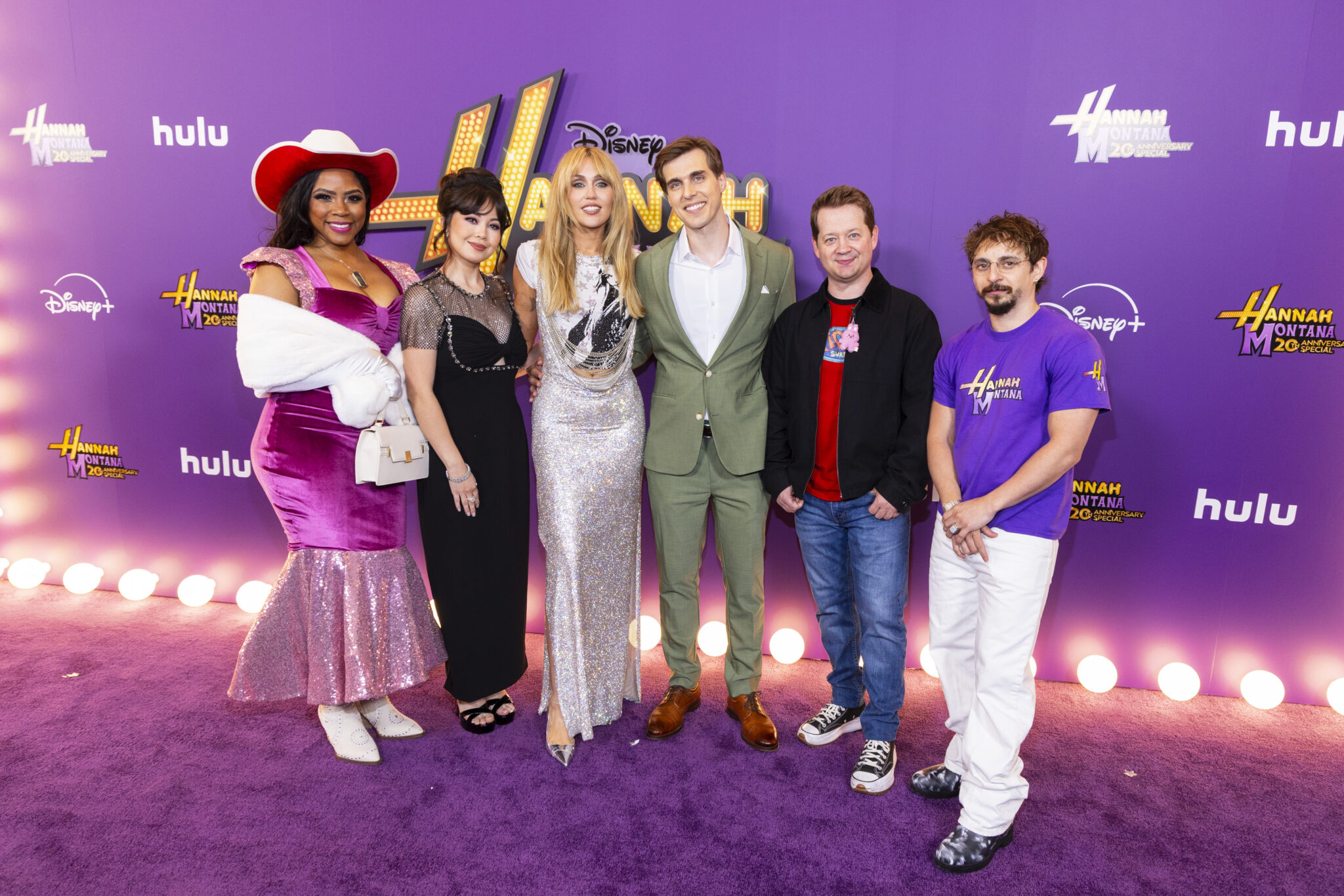 Miley Cyrus Celebrates the Premiere of the Hannah Montana 20th Anniversary Special