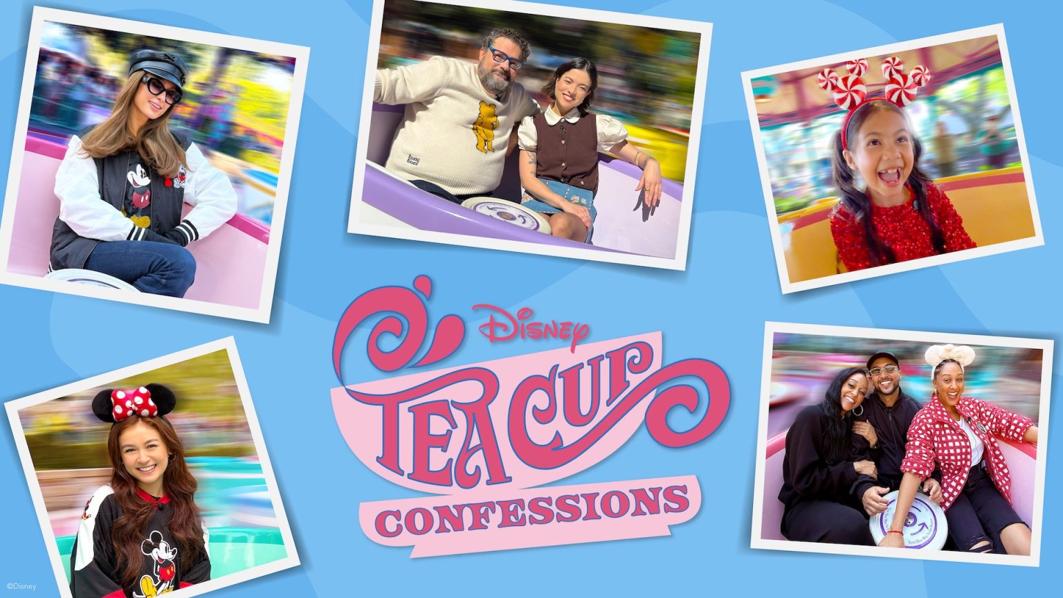 New Series Disney Parks teacup Confessions Kicks off with the Mowry Family