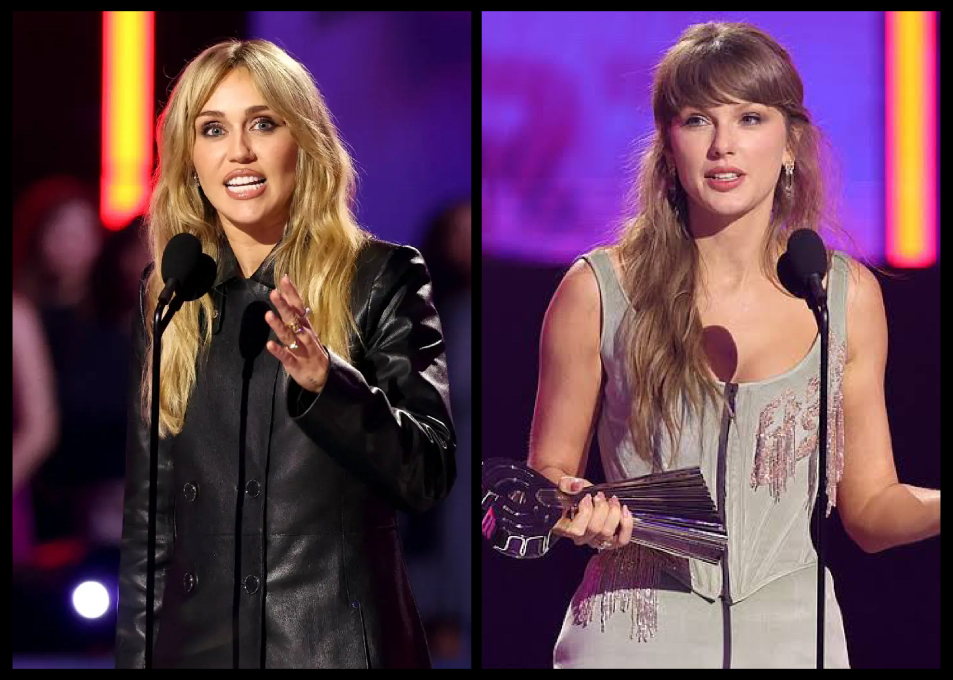 Iheart Radio Music Awards Winners Taylor Swift Miley Cyrus and More