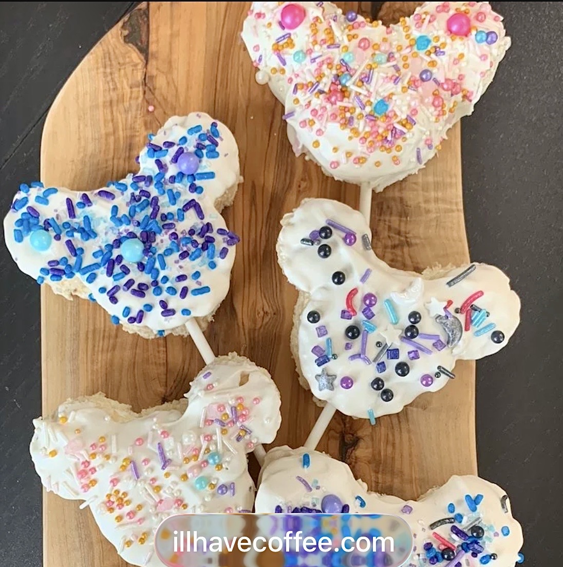 Easter Treat Mickey Shaped Rice Krispies Recipe
