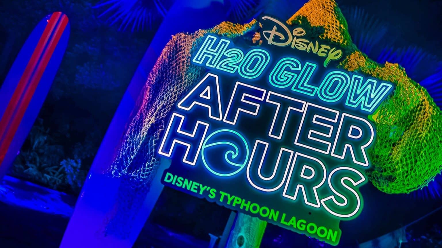Disney Reveals 2026 H2O Glow After Hours Event Dates at Disneys Typhoon Lagoon | The Main Street Mouse Disney Reveals 2026 H2o Glow After Hours Event Dates at Disneys Typhoon Lagoon
