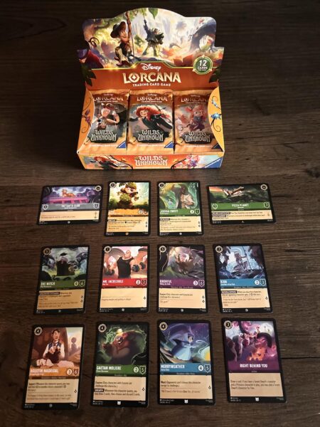 Disney Lorcana Wilds Unknown Booster Pack and Cards | The Main Street Mouse Disney Lorcana Wilds Unknown Booster Pack and Cards