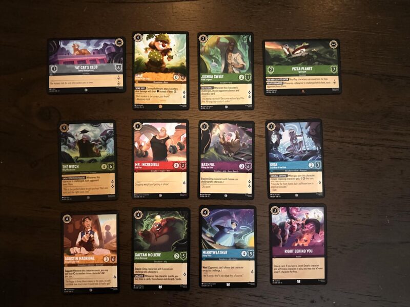 Disney Lorcana Wilds Unknown Cards | The Main Street Mouse Disney Lorcana Wilds Unknown Cards