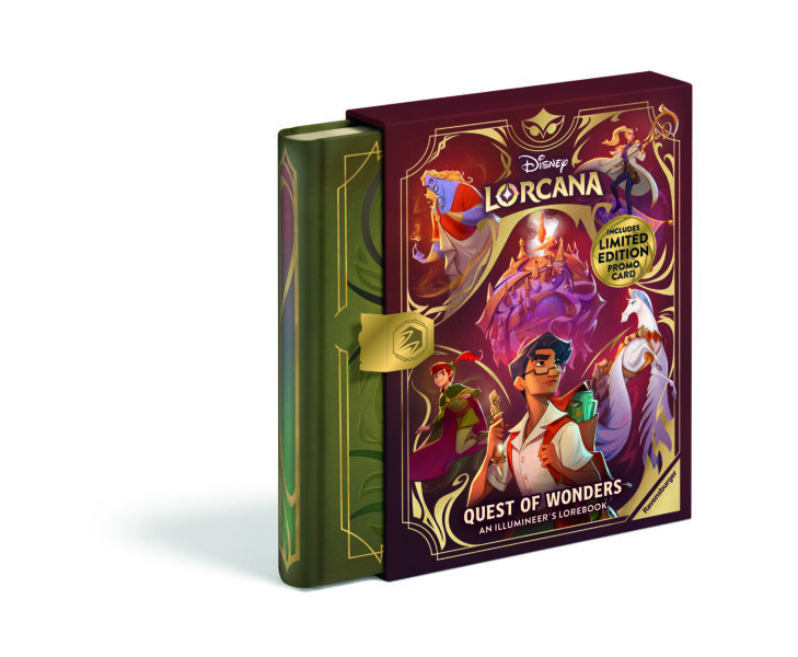 Quest of Wonders Book and Slip Case Cover Open | The Main Street Mouse Quest of Wonders Book and Slip Case Cover Open