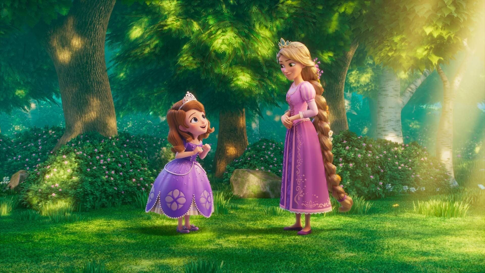 Rapunzel Visits Sofia in Official Trailer for New Series sofia the First Royal Magic