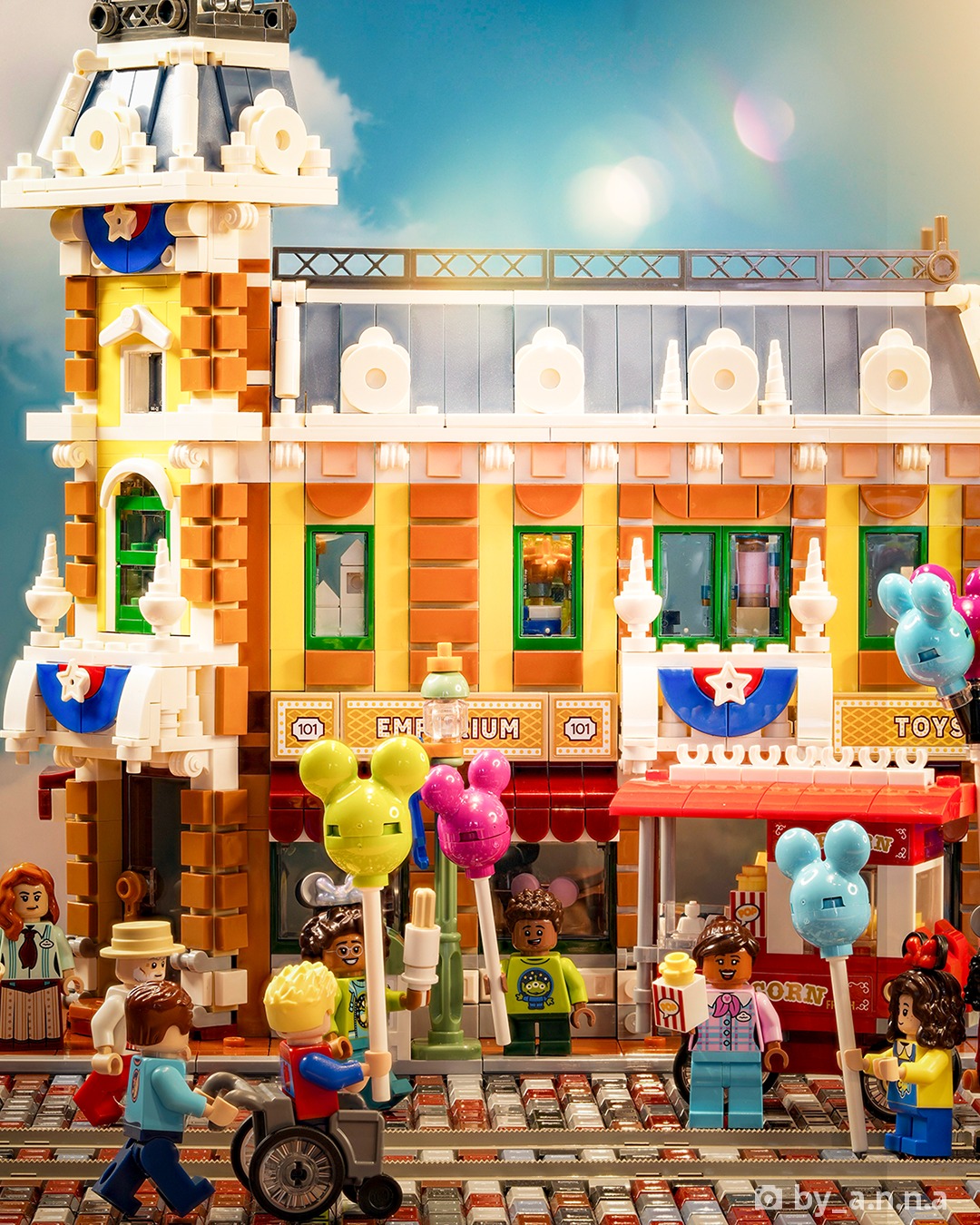 Main Stret USA LEGO Disneyland 2 | The Main Street Mouse Main Stret Usa Lego Disneyland 2