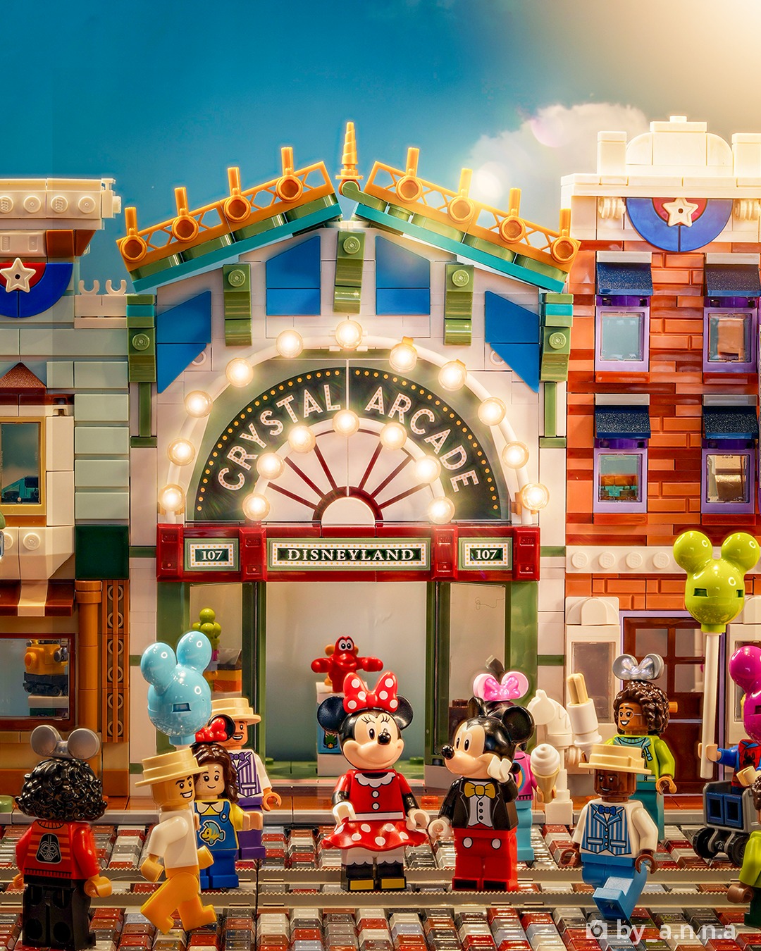 Main Stret USA LEGO Disneyland 6 | The Main Street Mouse Main Stret Usa Lego Disneyland 6