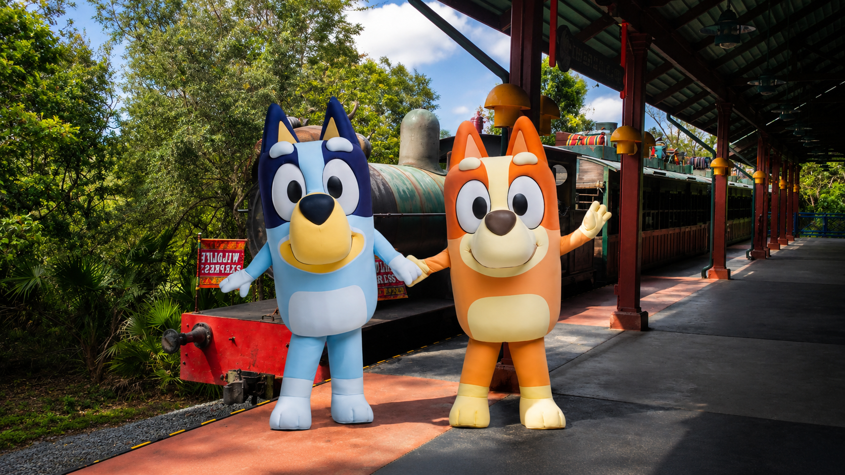 How to Join the Virtual Queue for Blueys Wild World at Conservation Station | The Main Street Mouse How to Join the Virtual Queue for Blueys Wild World at Conservation Station