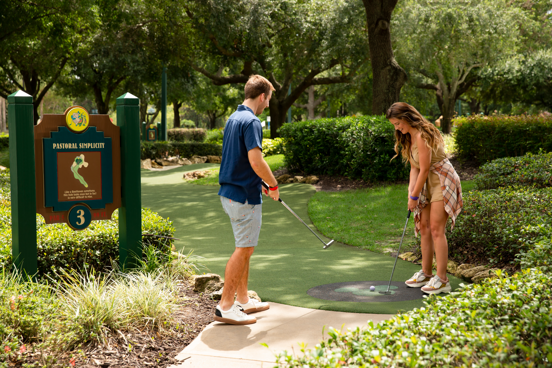 FantasiaGardensMiniGolfatDisneyWorld | The Main Street Mouse Fantasia gardens mini golf at disney world