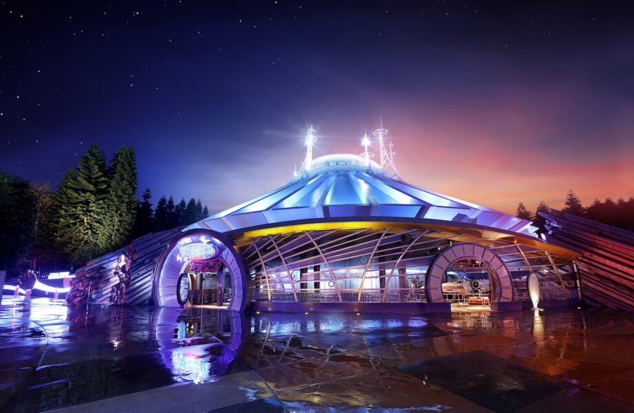HyperSpaceMountain2 | The Main Street Mouse HyperSpace Mountain 2