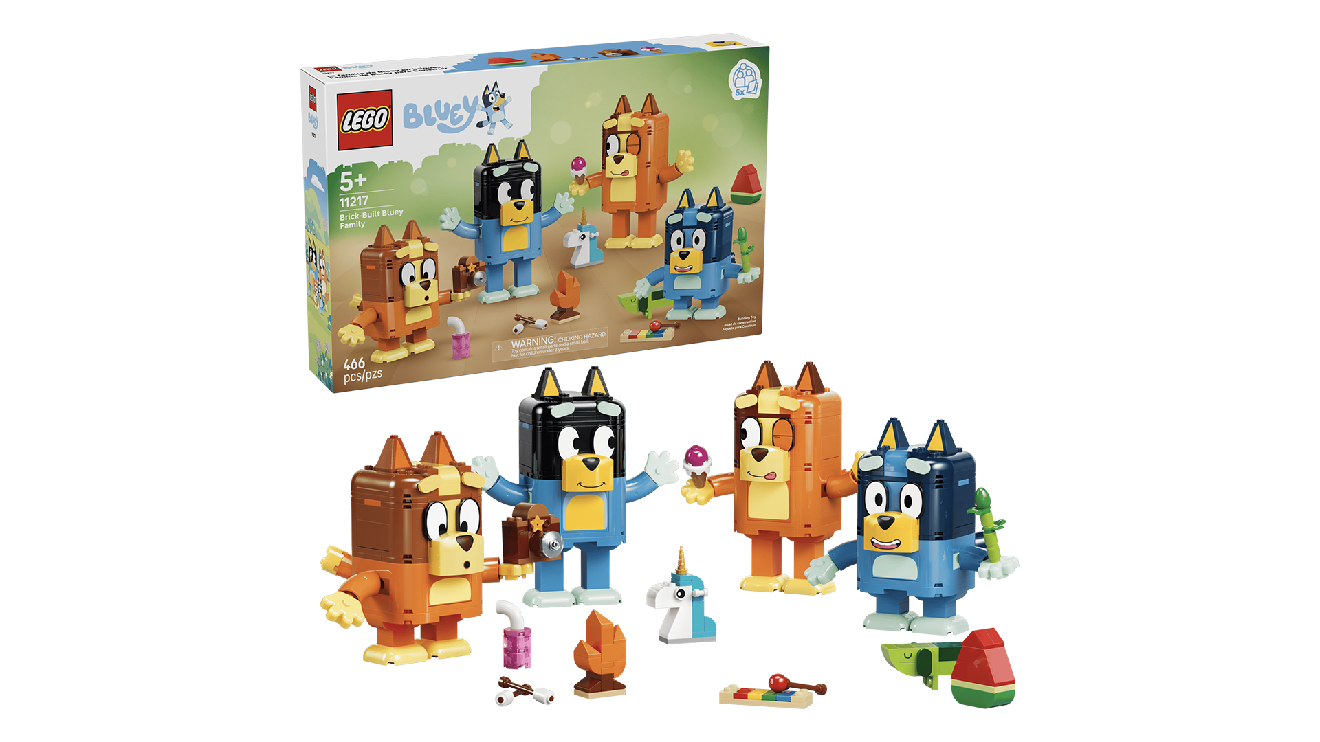 LEGO BrickBuilt Bluey Family Set Available for PreOrder Ships June 1 | The Main Street Mouse Lego Brick built Bluey Family Set Available for Pre order Ships June 1