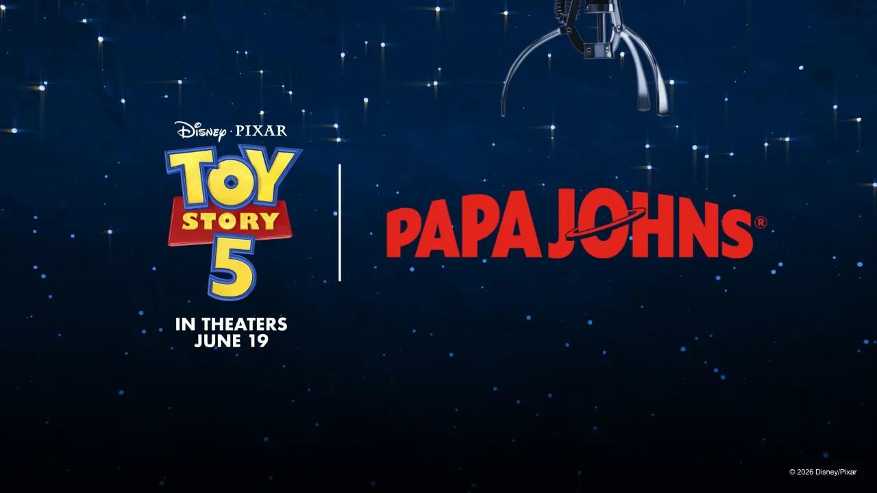 Papa Johns and Toy Story 5 Pizza Collab Announced | The Main Street Mouse Papa Johns and Toy Story 5 Pizza Collab Announced