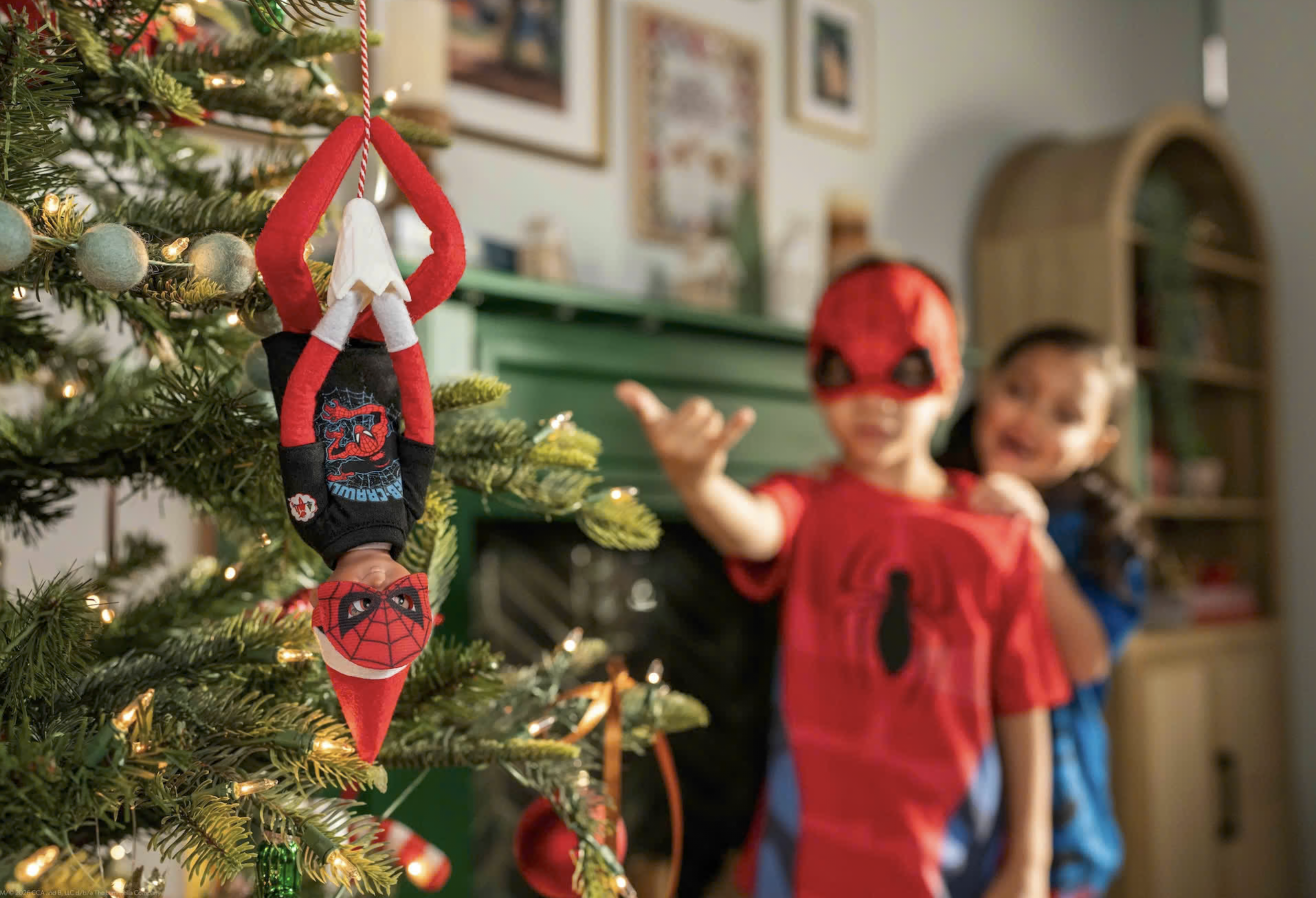 SpiderMan from Marvel Elf on a Shelf | The Main Street Mouse Disney and the Elf on the Shelf Collaboration 2026