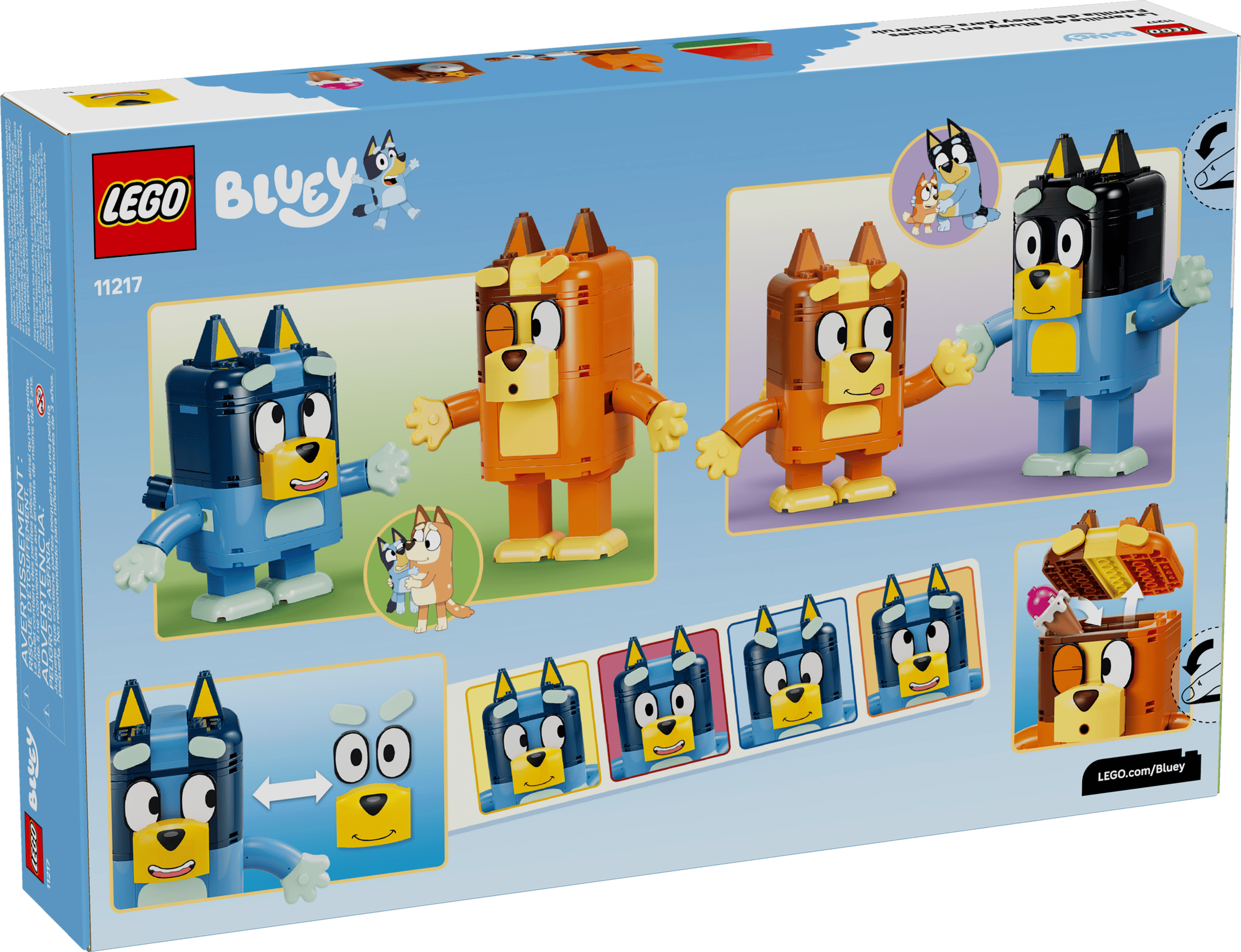 Bluey LEGO Family Set | The Main Street Mouse Bluey Lego Family Set