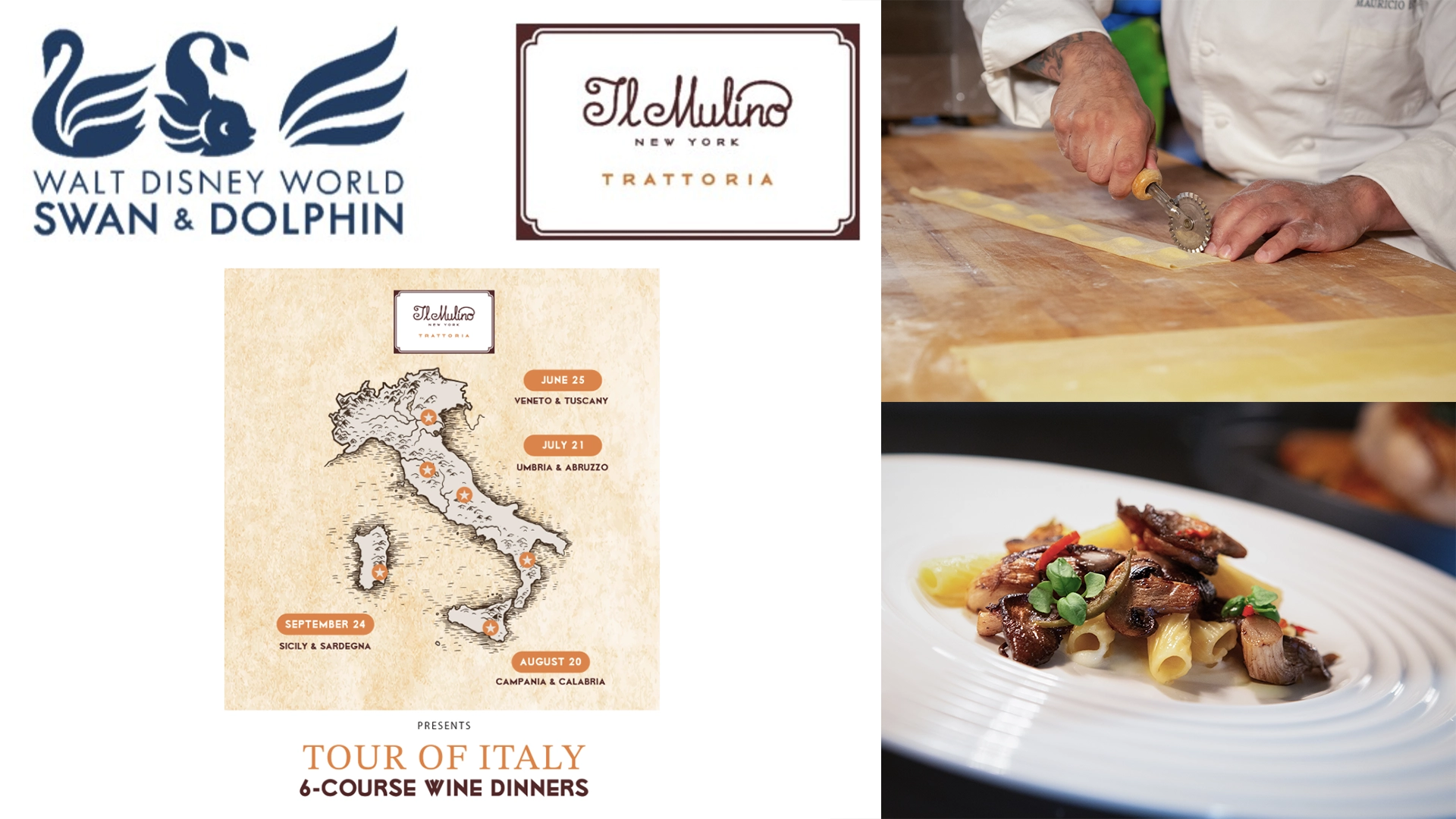 Il Mulino Launches Exclusive Tour of Italy Wine Dinner Series at Walt Disney World Swan | The Main Street Mouse Il Mulino Launches Exclusive Tour of Italy Wine Dinner Series at Walt Disney World Swan