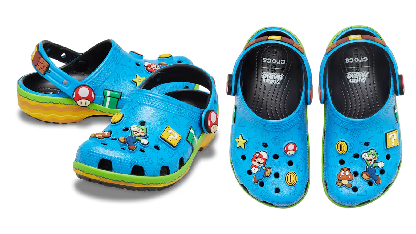 Super Mario Core Classic Clog | The Main Street Mouse Super Mario Core Classic Clog