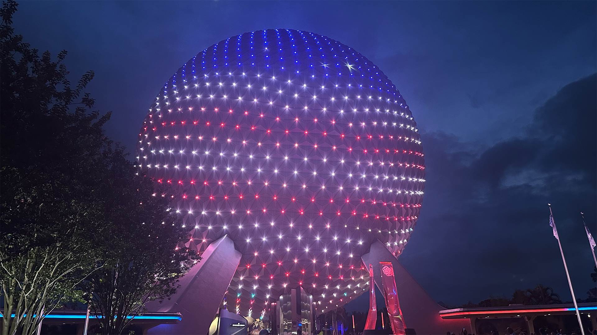 Patriotic Spaceship Earth | The Main Street Mouse Patriotic Spaceship Earth
