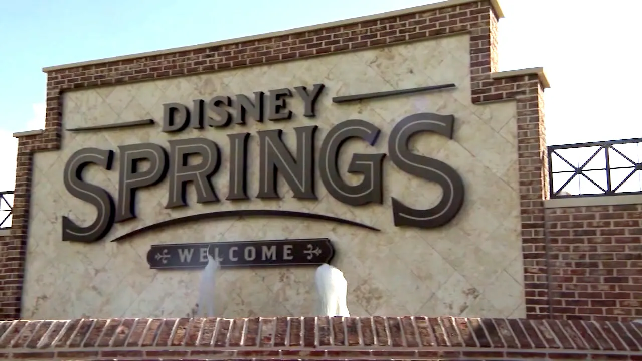 Disney Springs Sign | The Main Street Mouse Disney Springs Sign