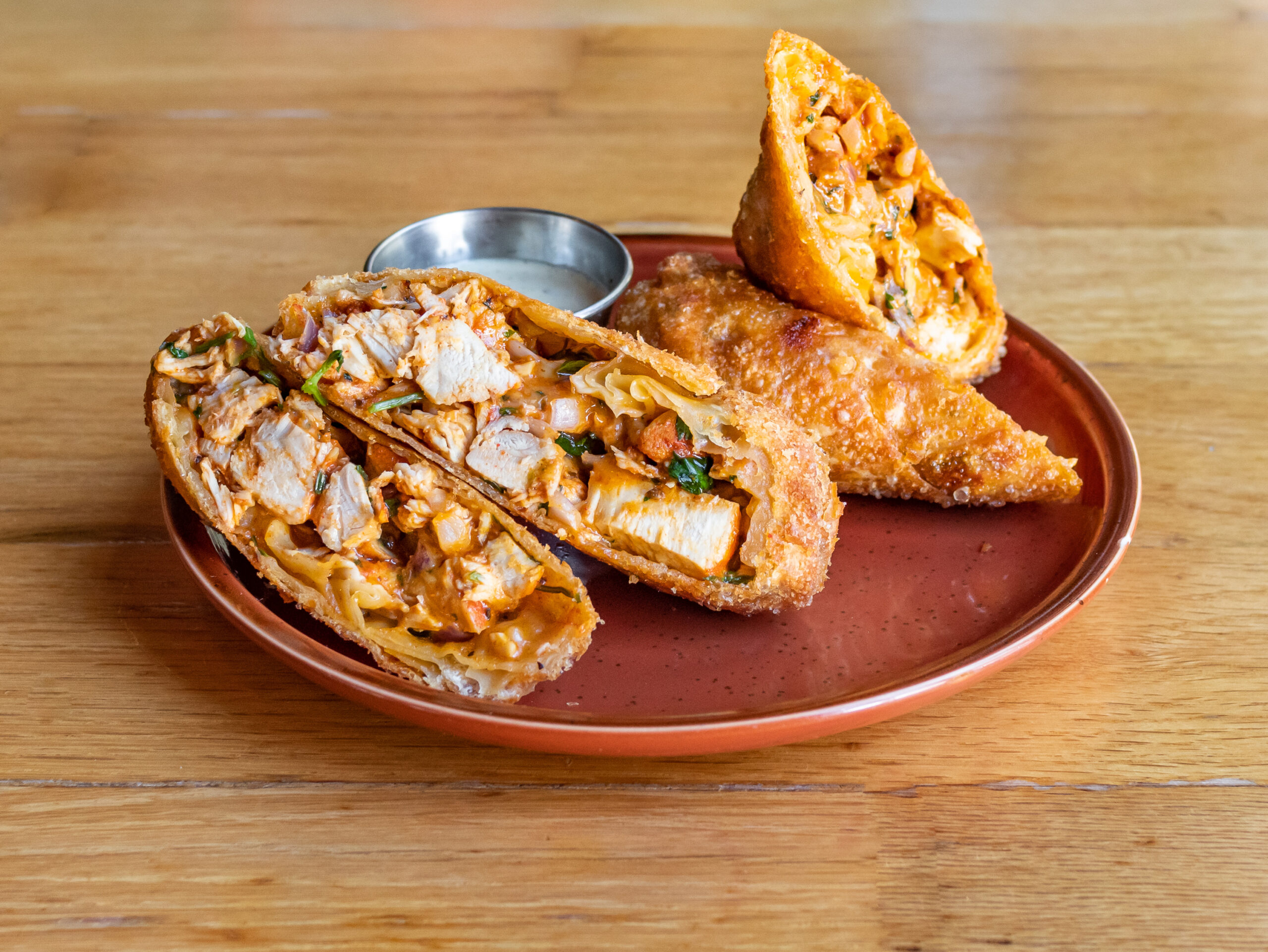 Cafetututango cajunchickeneggrolls