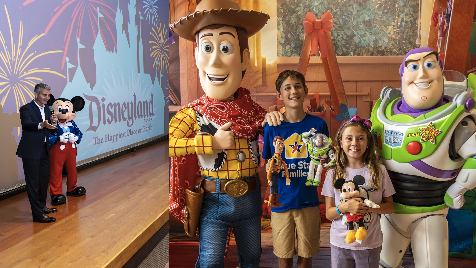 Disney and Blue Star Families Surprise Camp Pendleton Military Families with Disneyland Tickets During Special Toy Story 5 Screening
