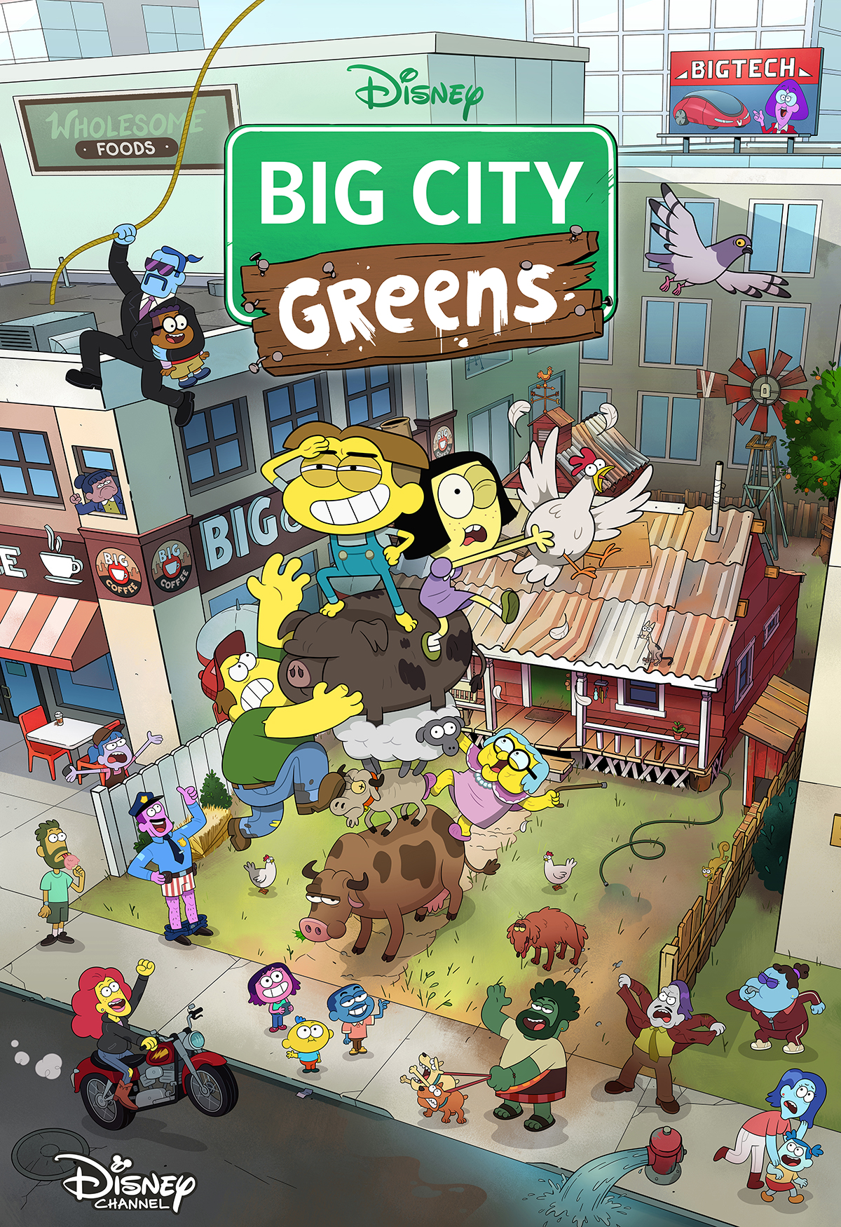 BIG CITY GREENS | The Main Street Mouse Big City Greens
