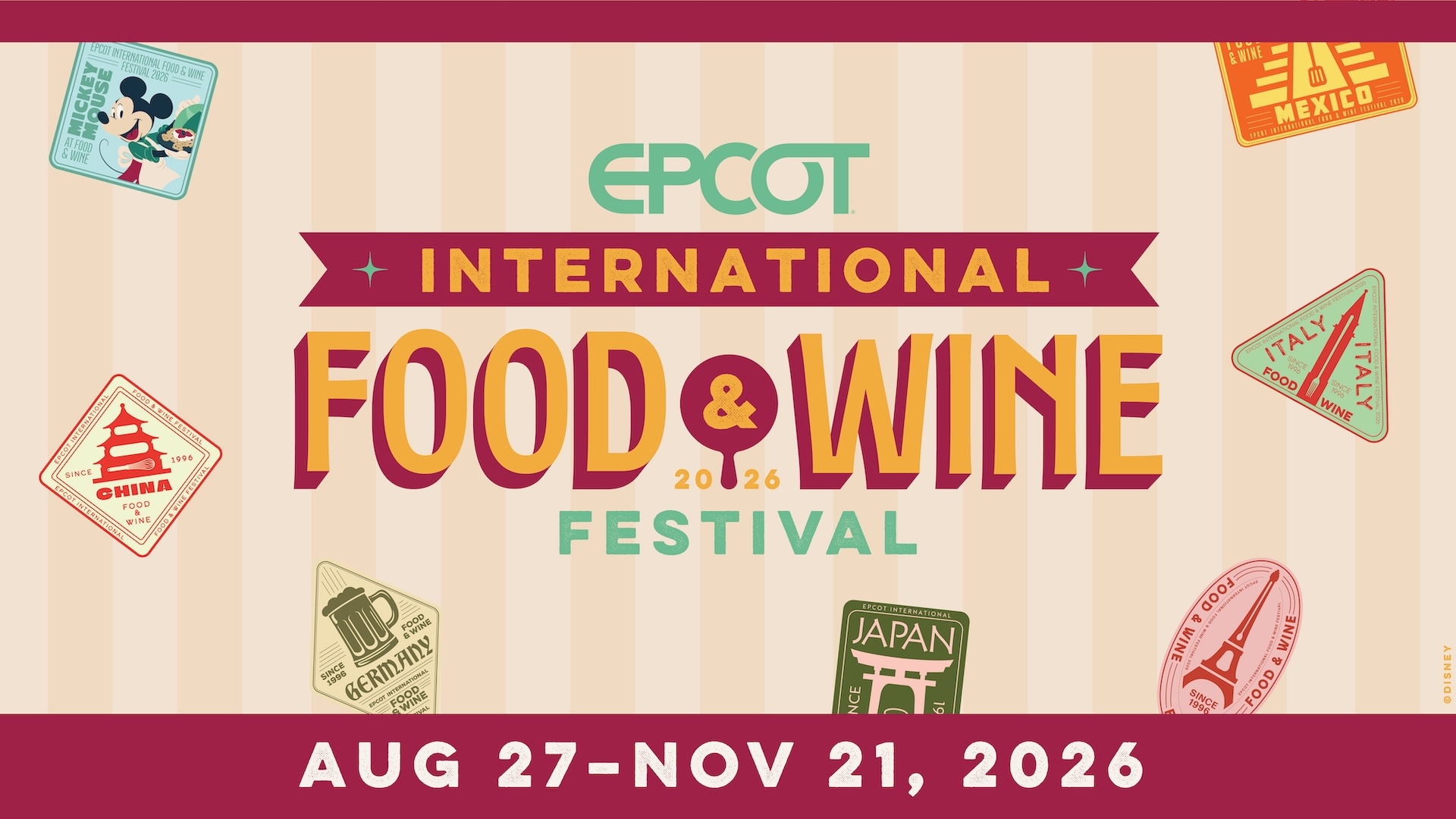 EPCOT International Food Wine Festival 2026 Dates Details and Delicious Surprises Revealed | The Main Street Mouse Epcot International Food Wine Festival 2026 Dates Details and Delicious Surprises Revealed