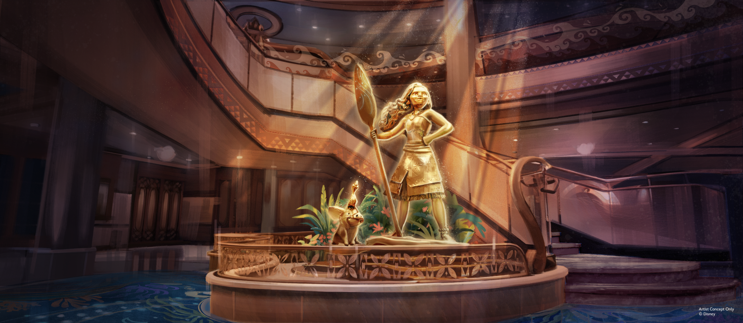 Believe Atrium Statue