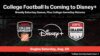 ESPN Is Bringing College Football Saturdays to Disney+ This Fall