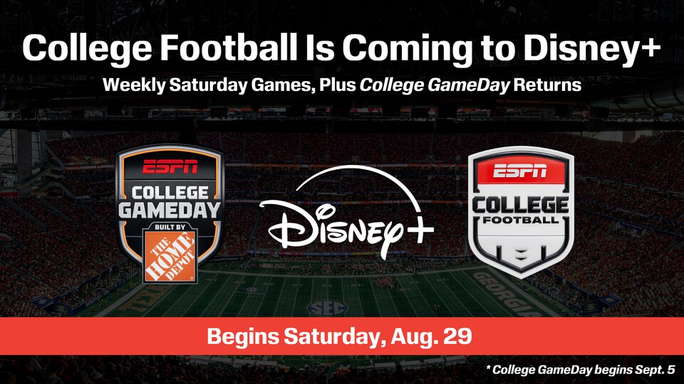 Espn is Bringing College Football Saturdays to Disney+ This Fall