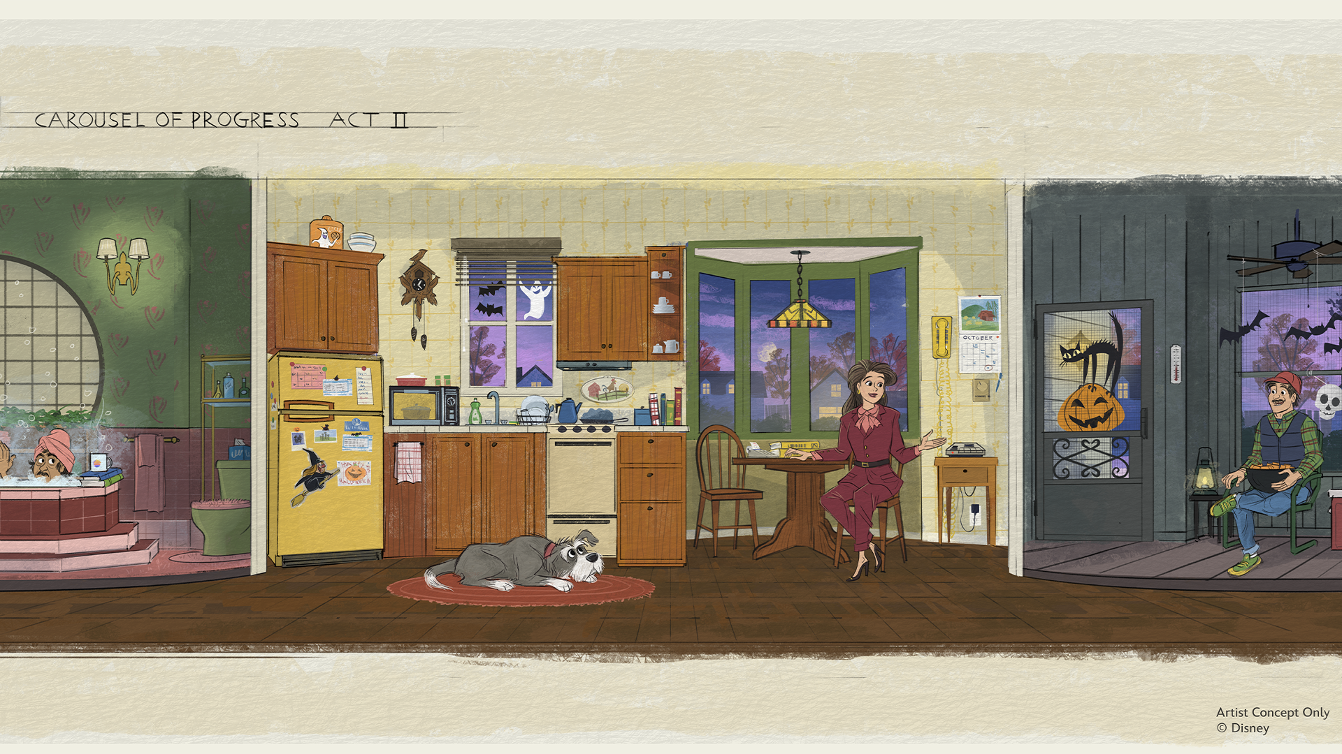 Carousel of Progress Updated Concept Art