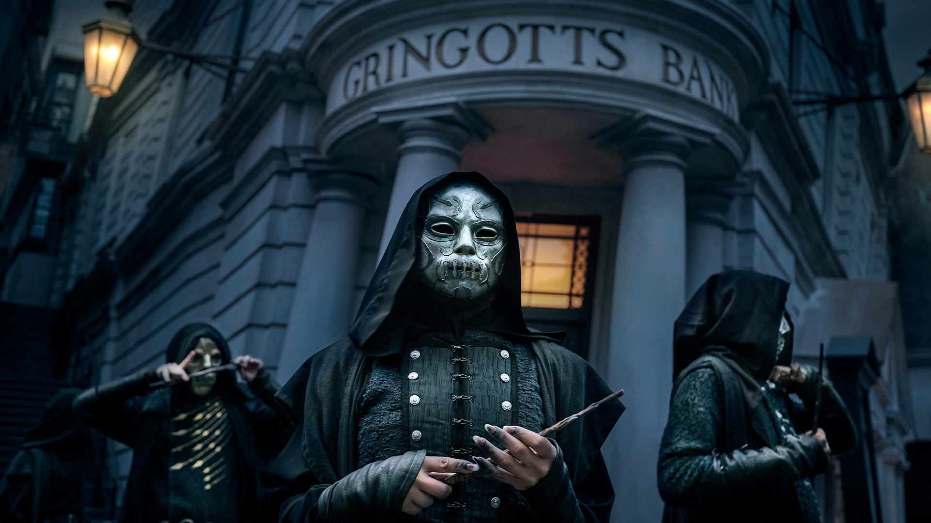 Death Eaters at The Wizarding World of Harry Potter Diagon Alley | The Main Street Mouse Death Eaters at the Wizarding World of Harry Potter Diagon Alley