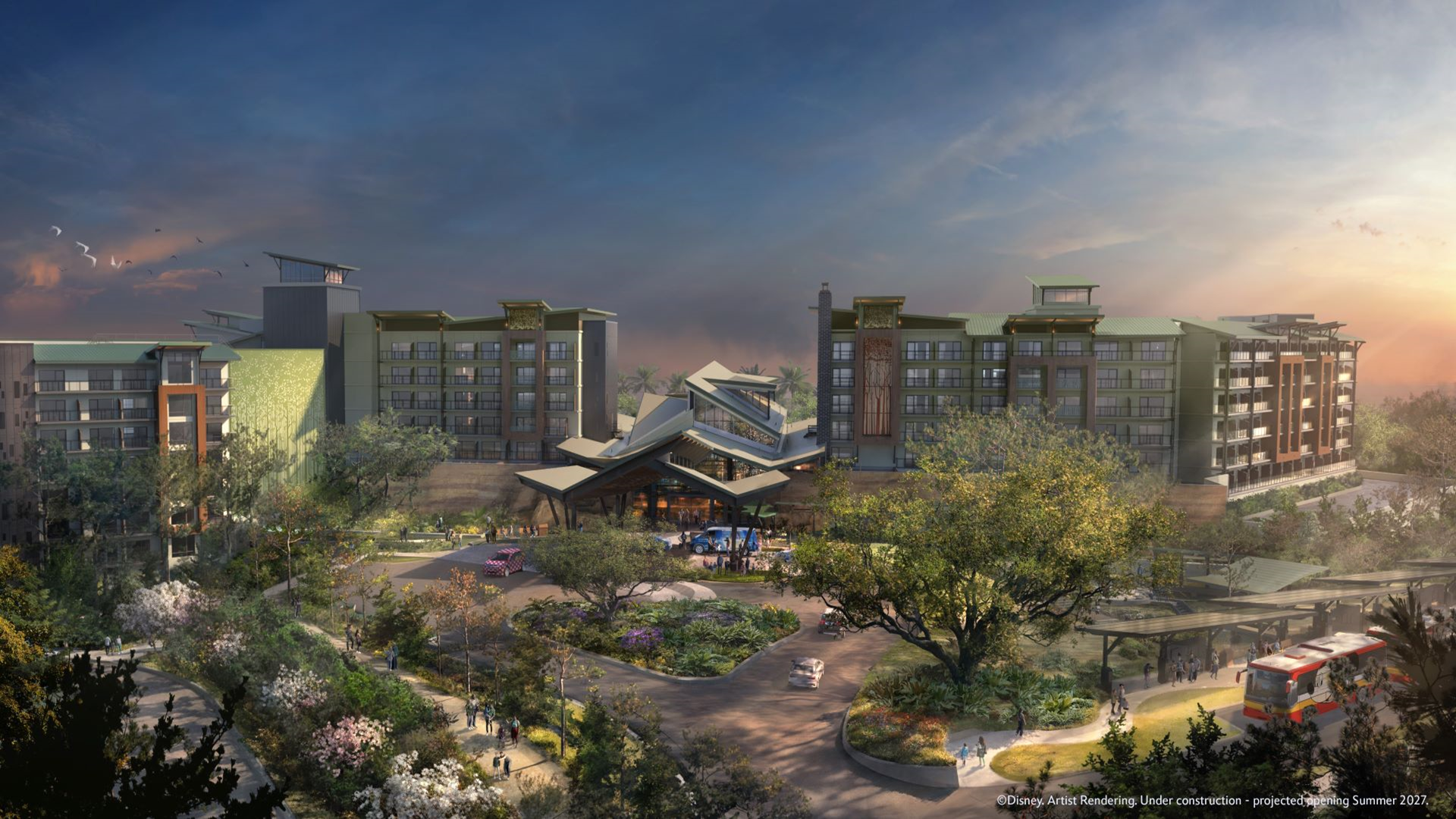 DisneyLakeshoreLodgeEntry | The Main Street Mouse Disney lakeshore lodge entry