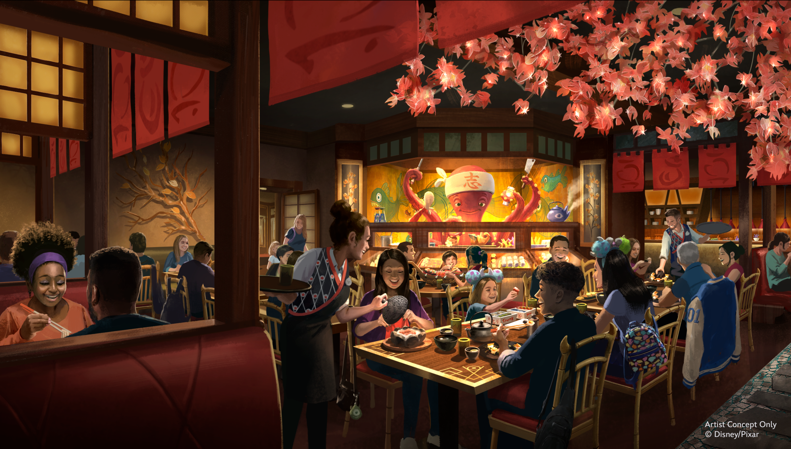 Harryhausen S at Disney S Hollywood Studios Restaurant Concept Art