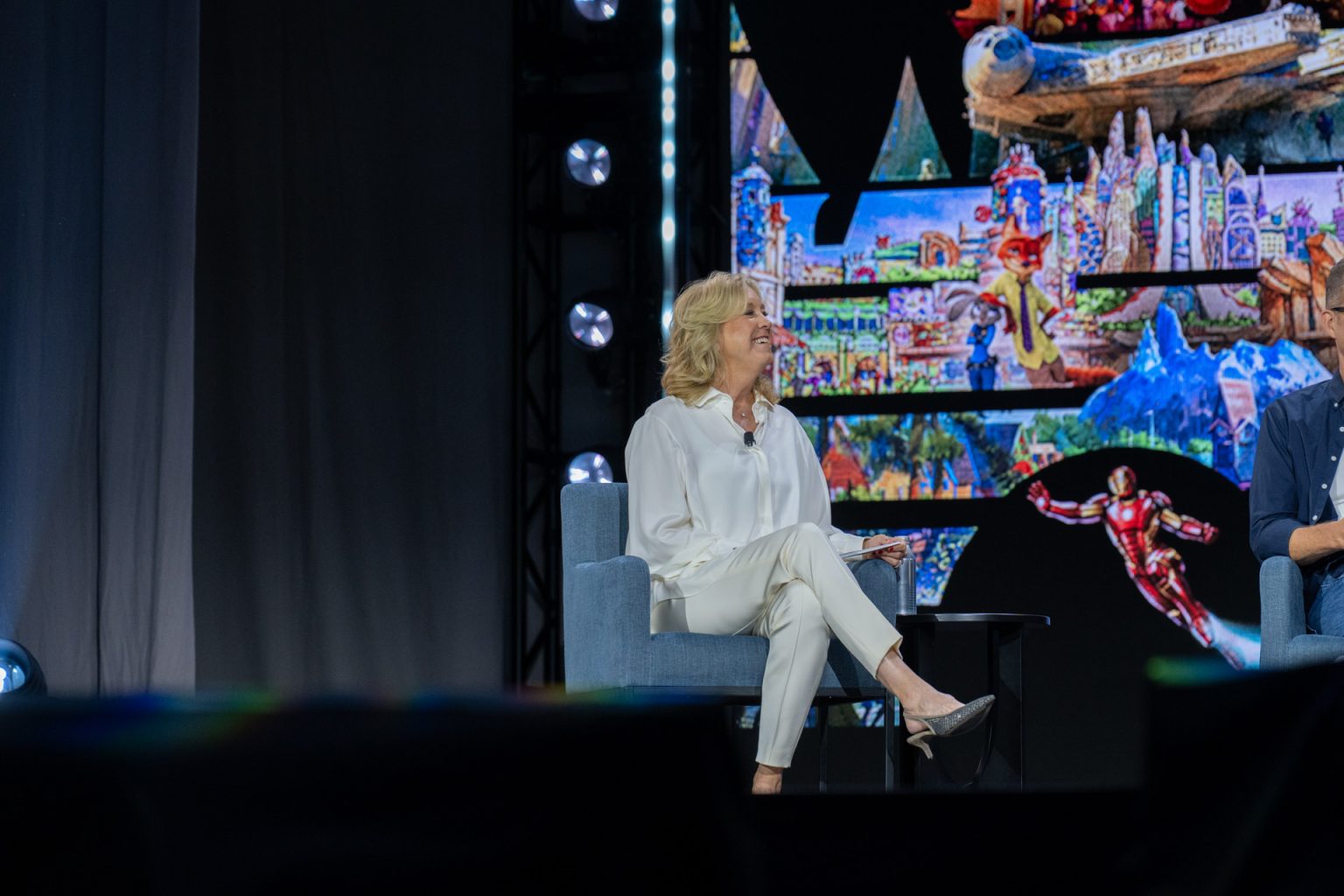 Leslie Iwerks Worldbuilders Premiere D23