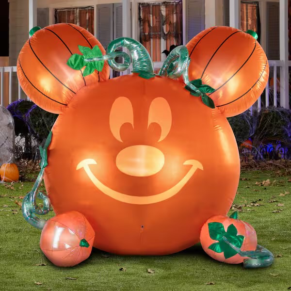 Mickey pumpkin Home Depot | The Main Street Mouse Mickey Pumpkin Home Depot