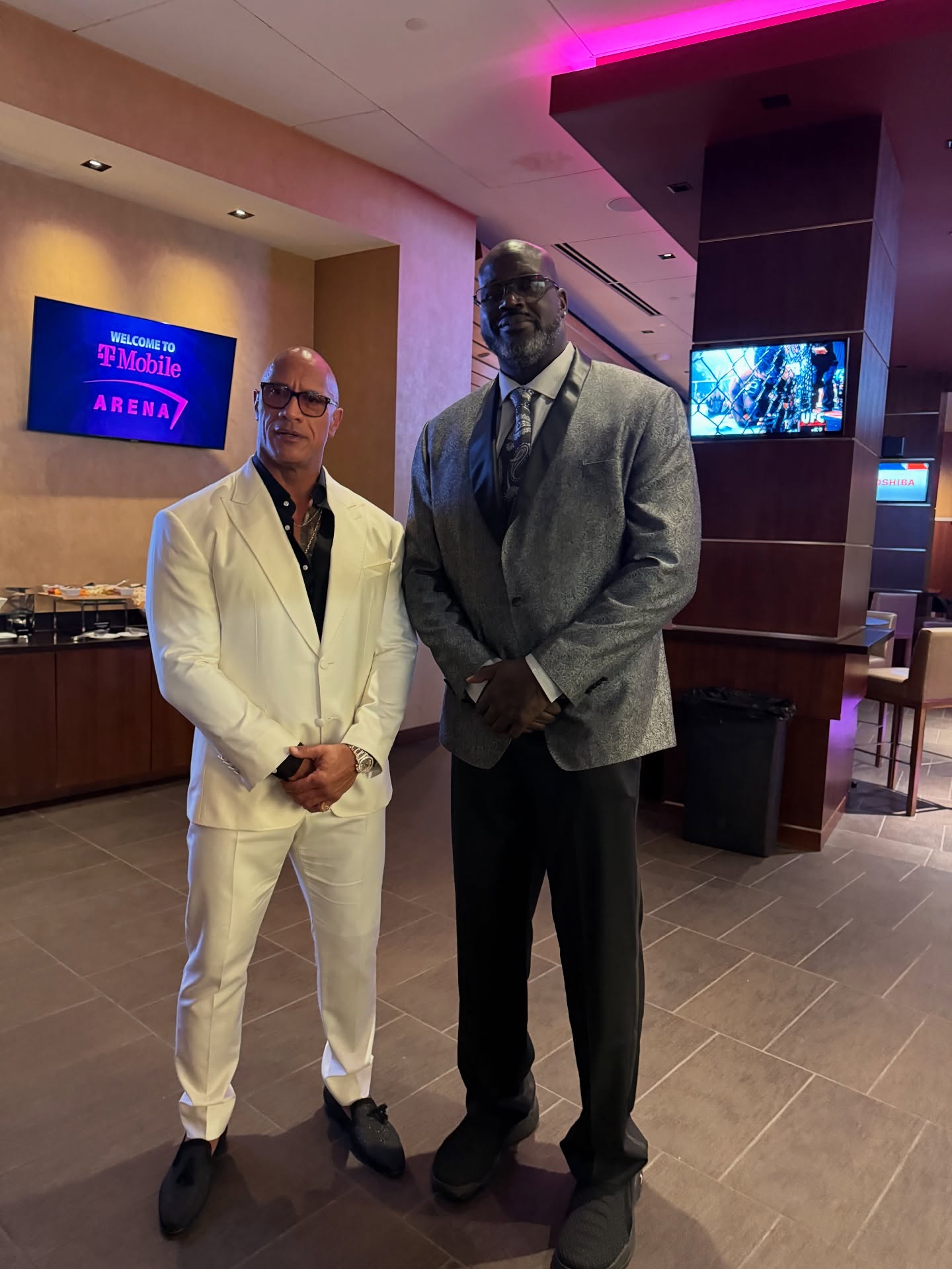 Rock and Shaq