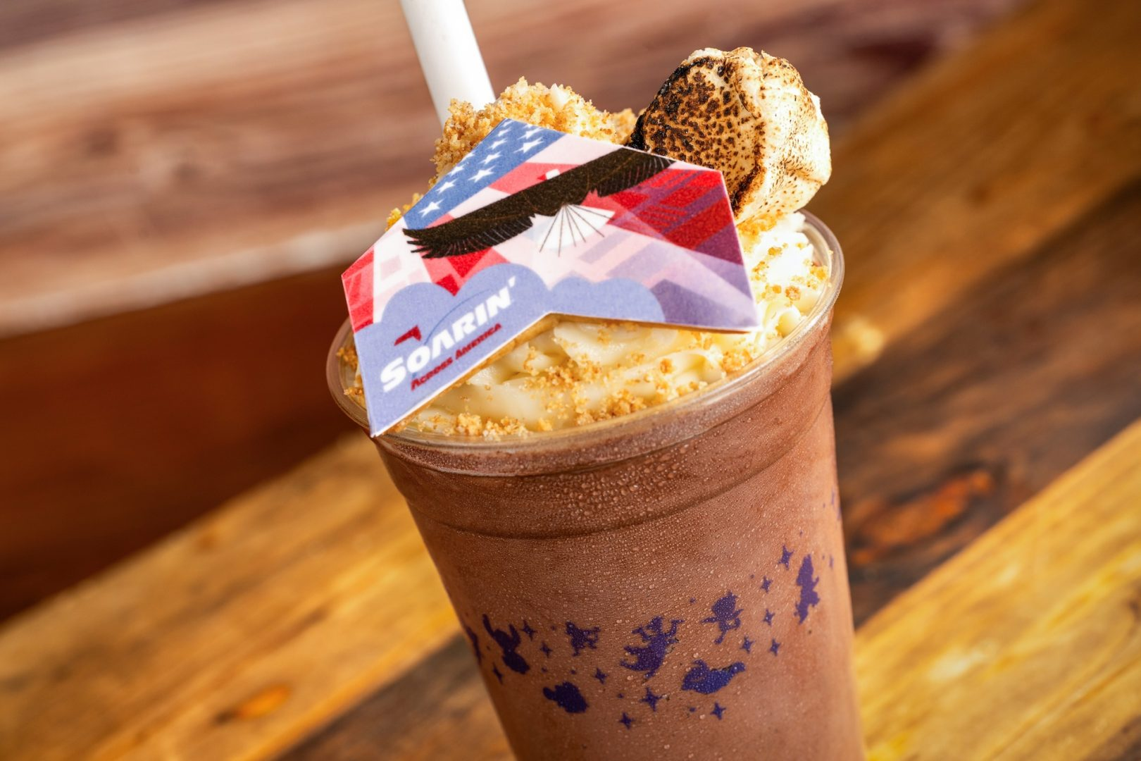 SMoresShakeDisney | The Main Street Mouse Smores shake disney