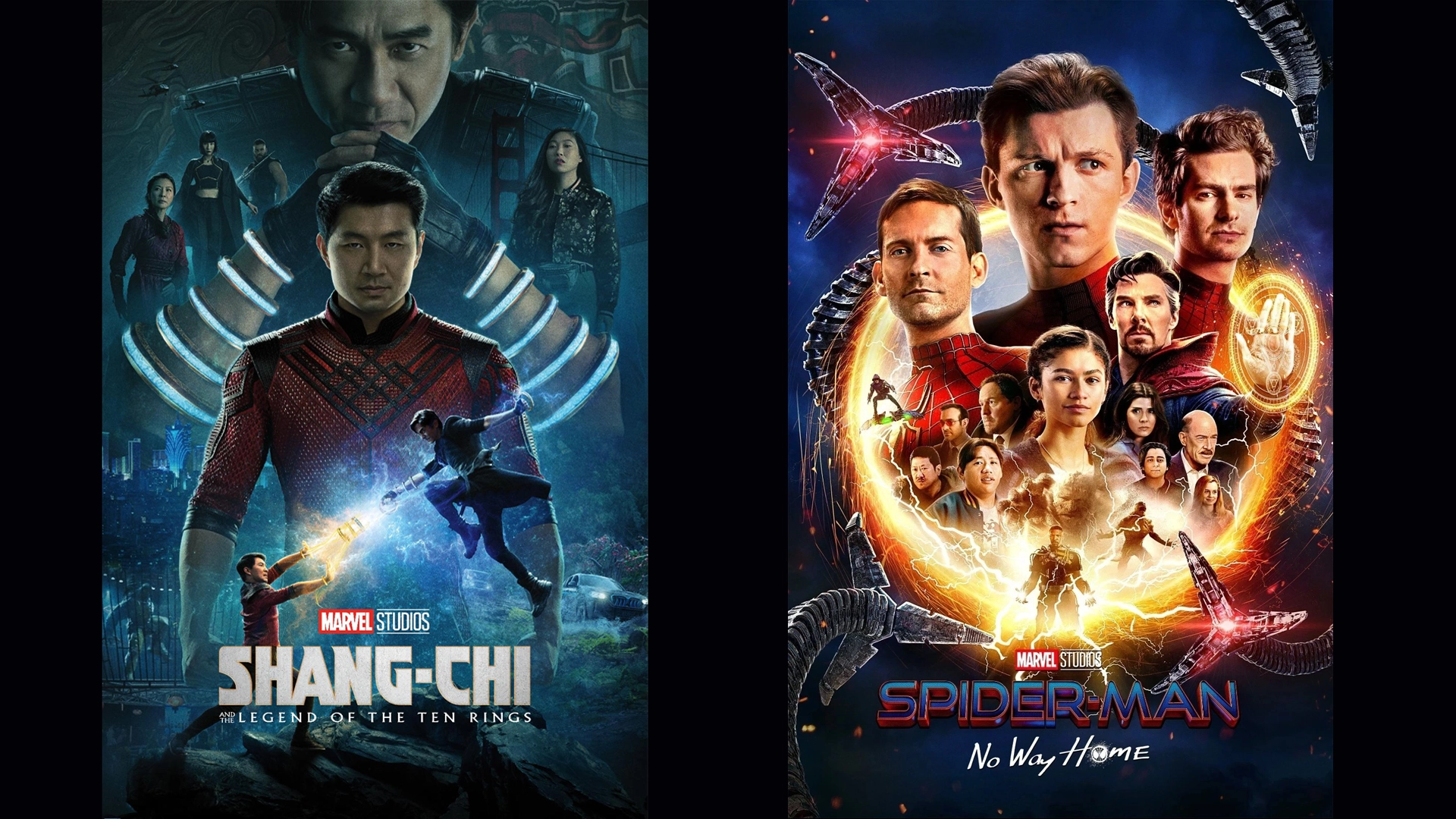 Shang Chi and Spider Man