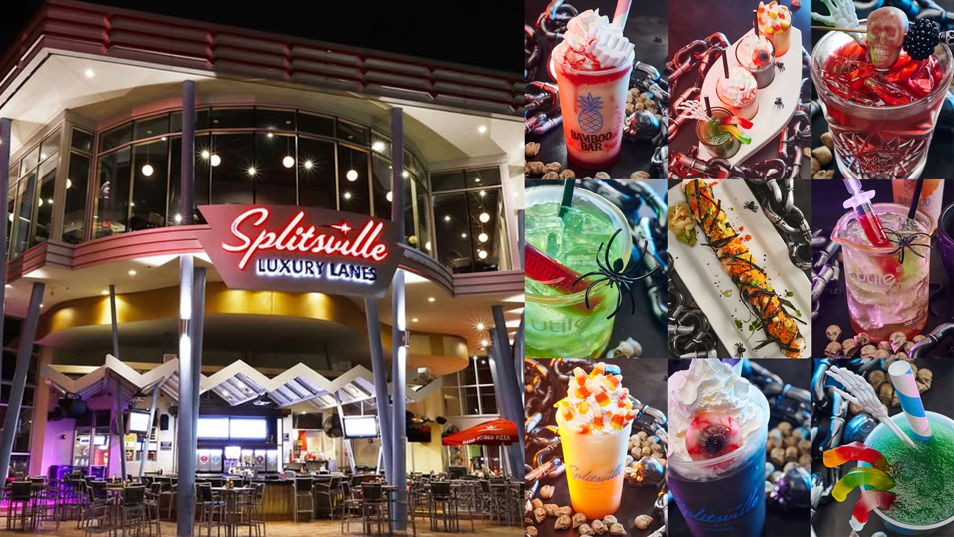 Splitsville Luxury Lanes Serves Up Spooky Season Sips and Bites at Disney Springs This Halloween