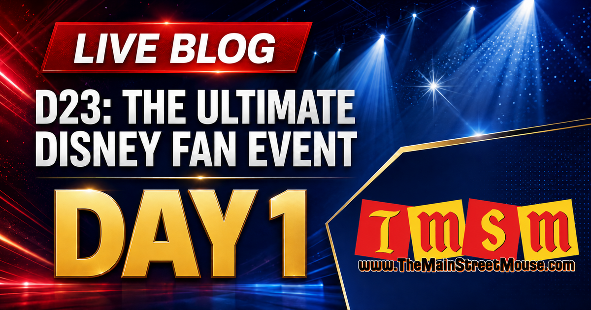 D23 2026 Live Blog Day 1