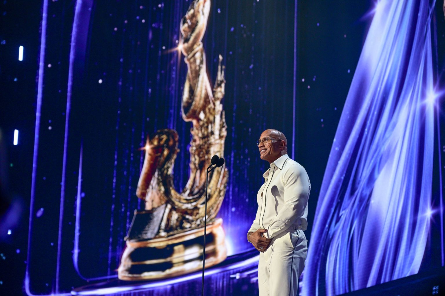 Dwayne Johnson Becomes a Disney Legend at D23 and His Kids Already Know the Best Perk