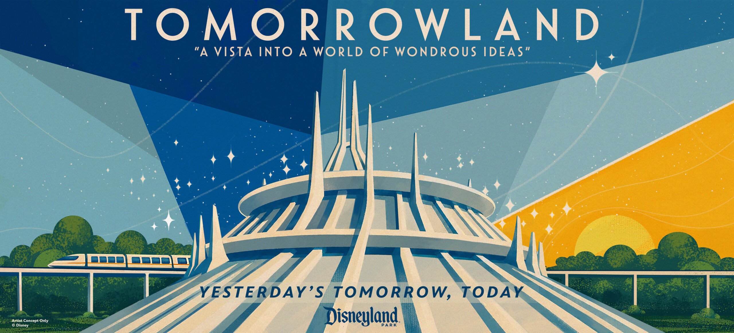 Disneylands Tomorrowland