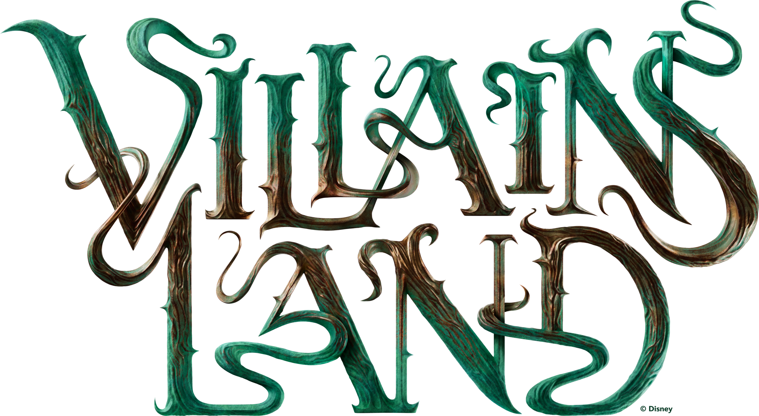 Villains Land at Magic Kingdom Logo Artwork