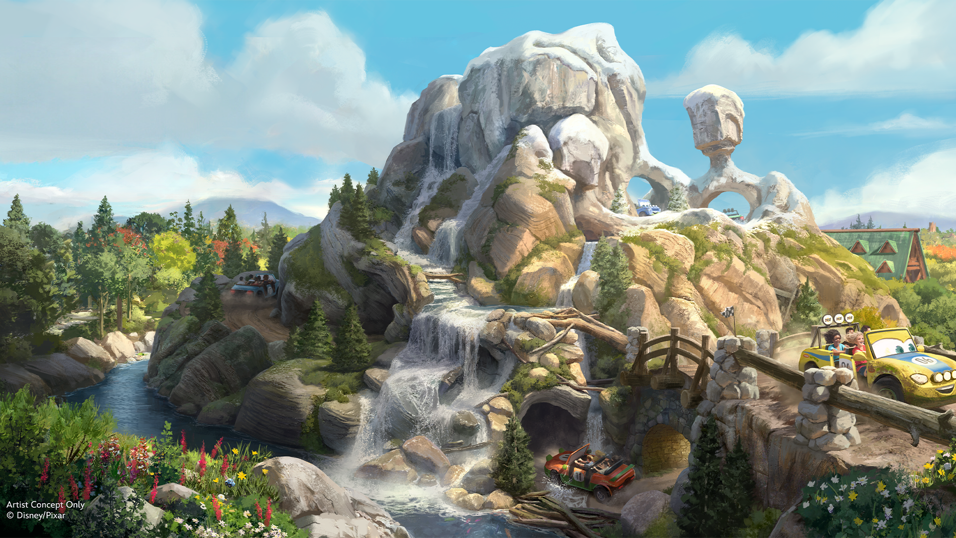 WaterfallofPistonPeakD23 | The Main Street Mouse Waterfall of piston peak d23
